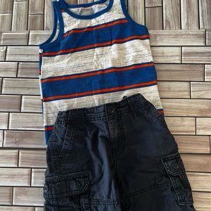 Boys 3T Tank and Shorts Summer Bundle
